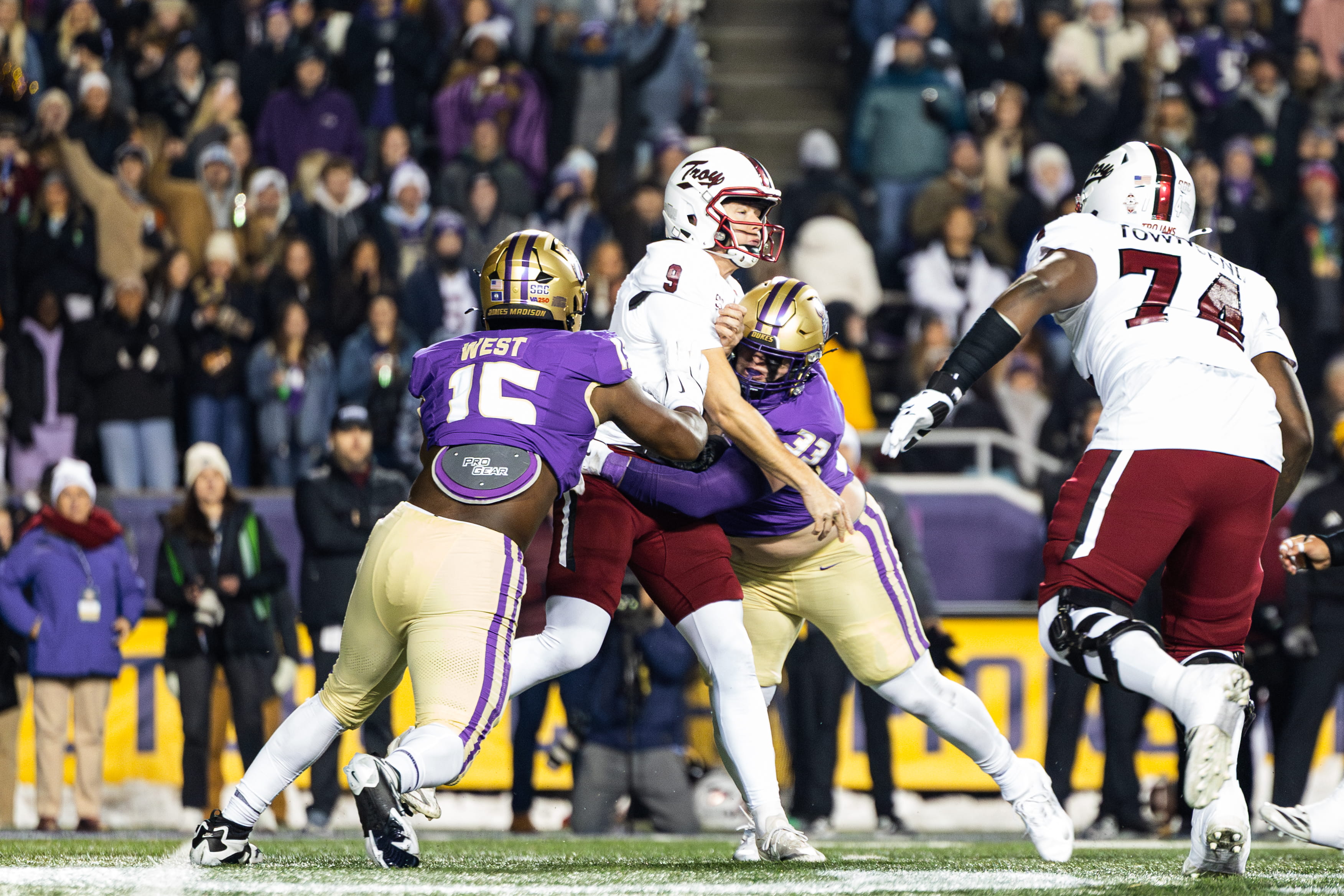 JMU vs. Troy football photo 11