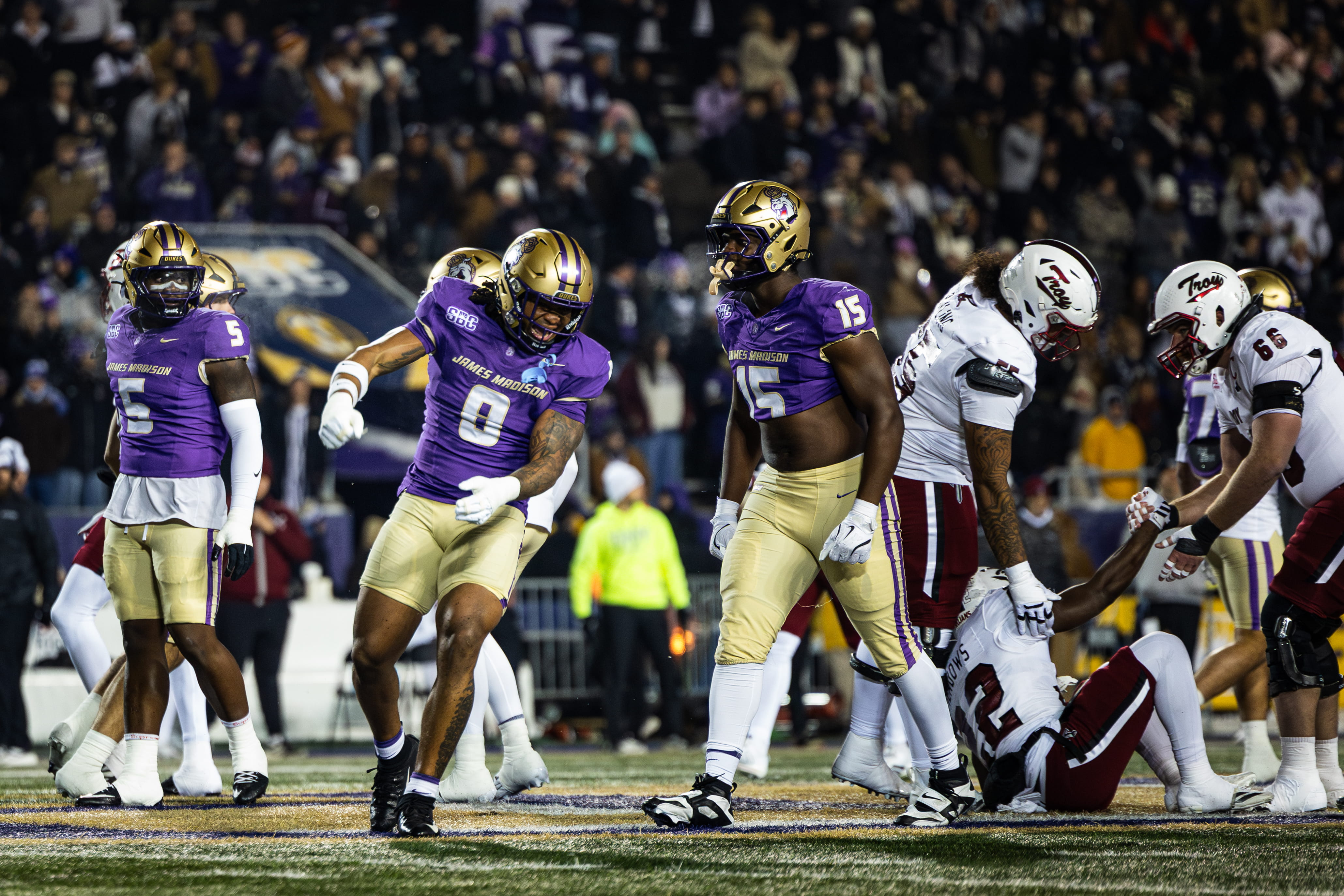 JMU vs. Troy football photo 12