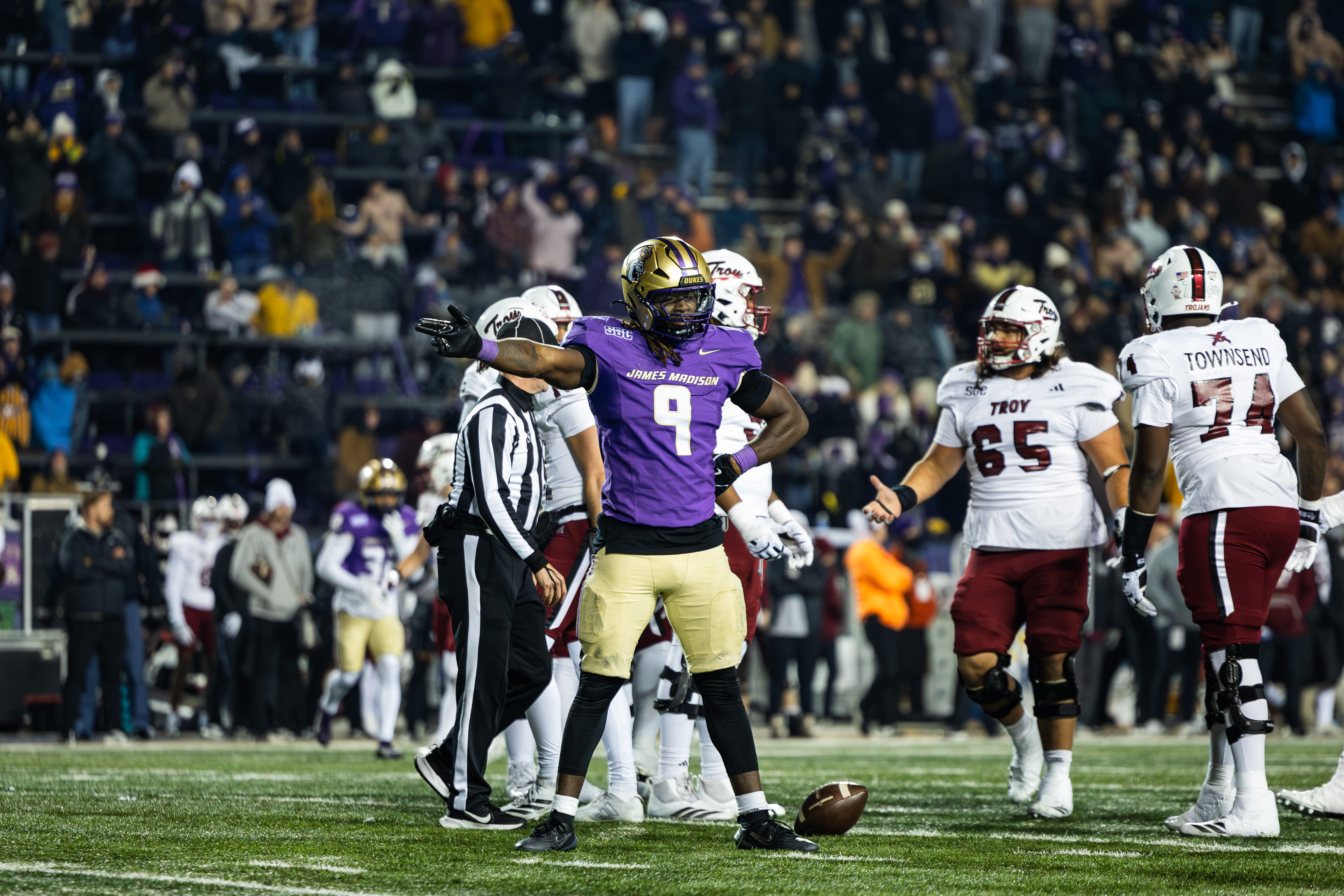 JMU vs. Troy football photo 35