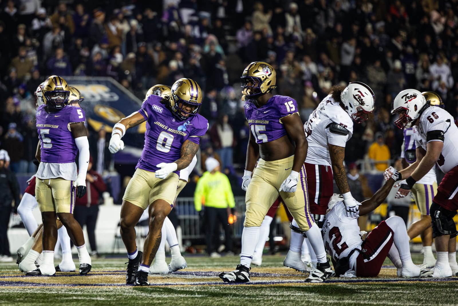 JMU vs. Troy football photo 12