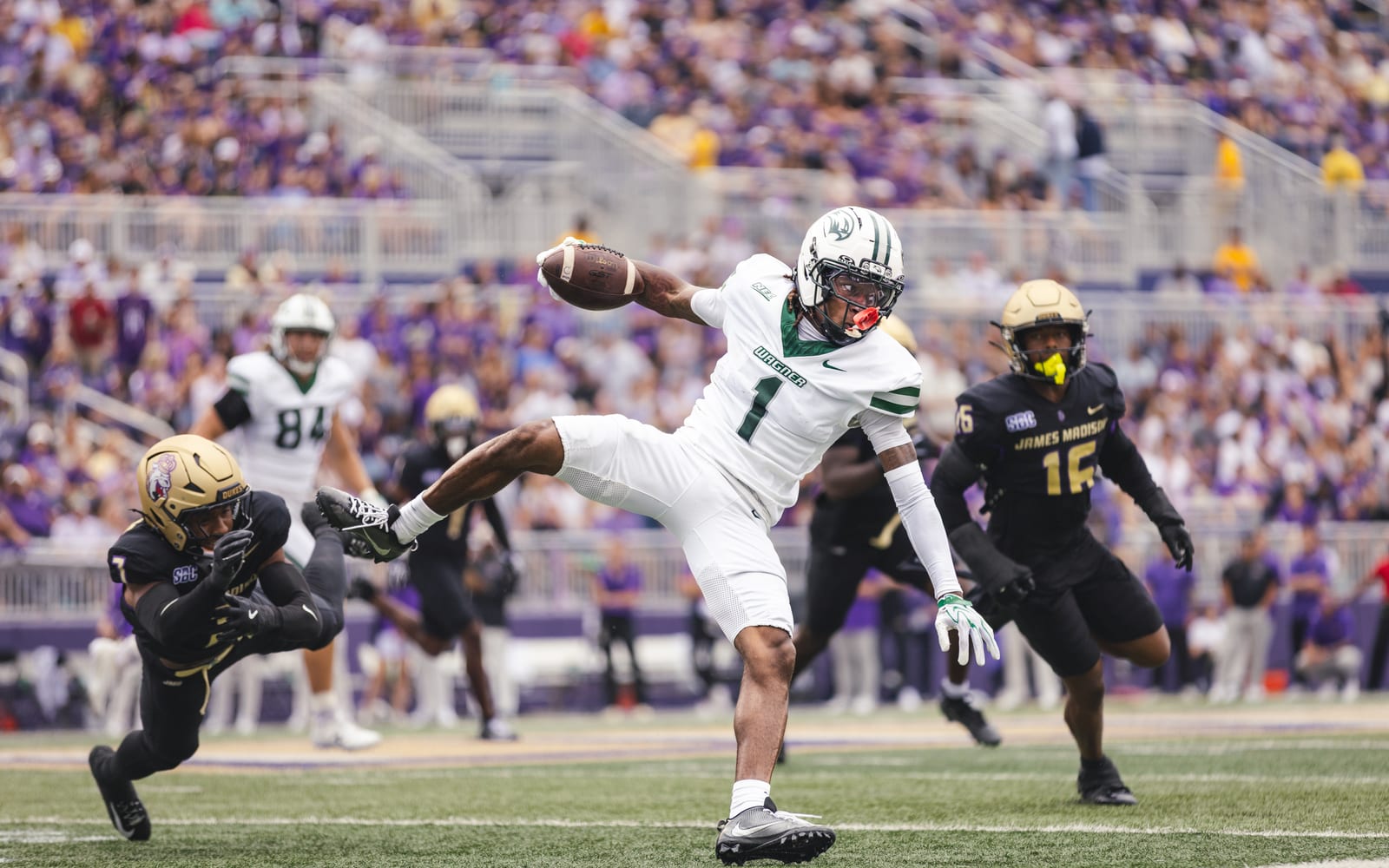JMU vs. Wagner football photo 2