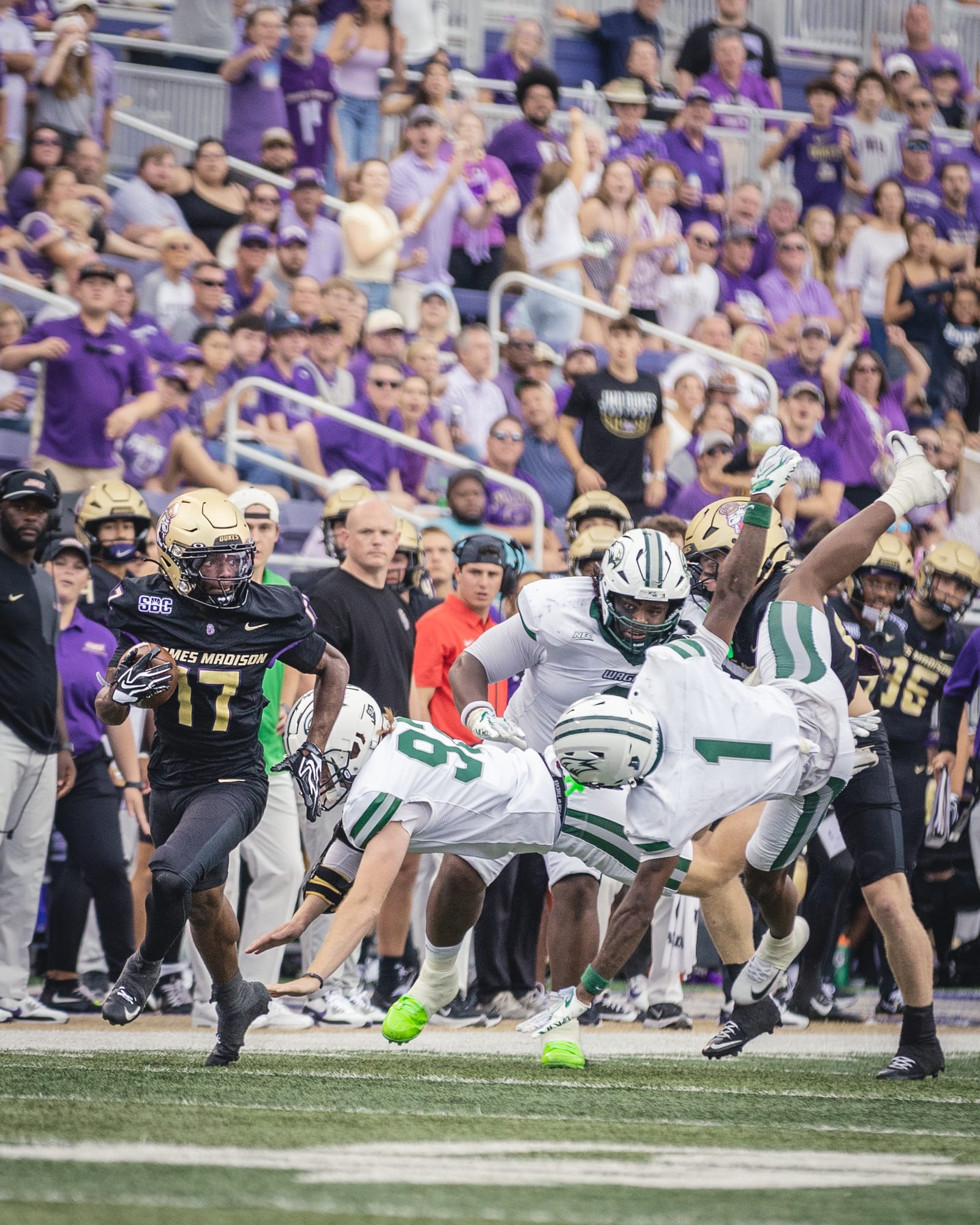 JMU vs. Wagner football photo 6