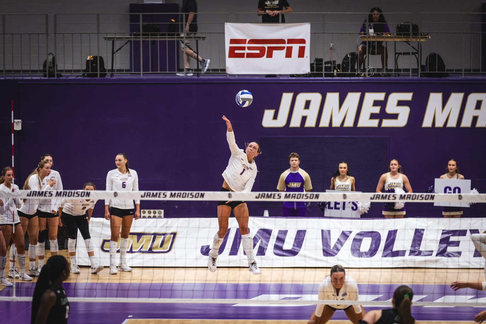 JMU vs. Loyola volleyball photo 1